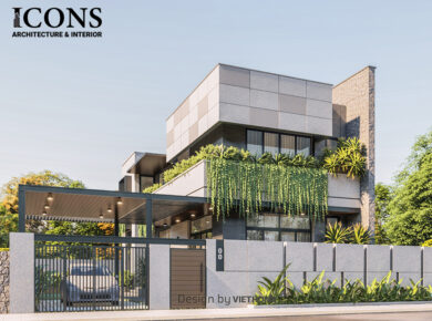 Thiết Kế Kiến Trúc Nhà Phố Anh Trí Tại Lạc Dương