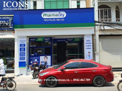 Thiết Kế Thi Công Chuỗi Nhà Thuốc Pharmacity