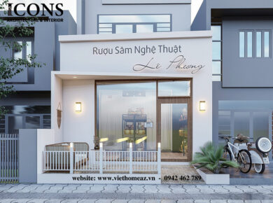 Thiết Kế Thi Công Cửa Hàng Rượu Tại Đồng Nai